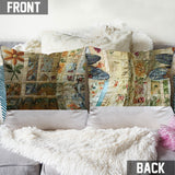 Adorable Dragonfly - Personalized Dragonfly Throw Pillow