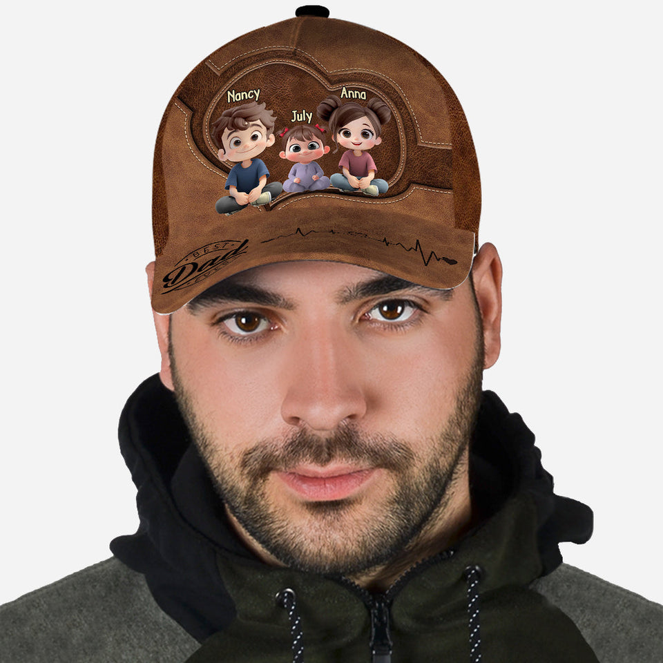 Best Dad Ever - Personalized Father Classic Cap