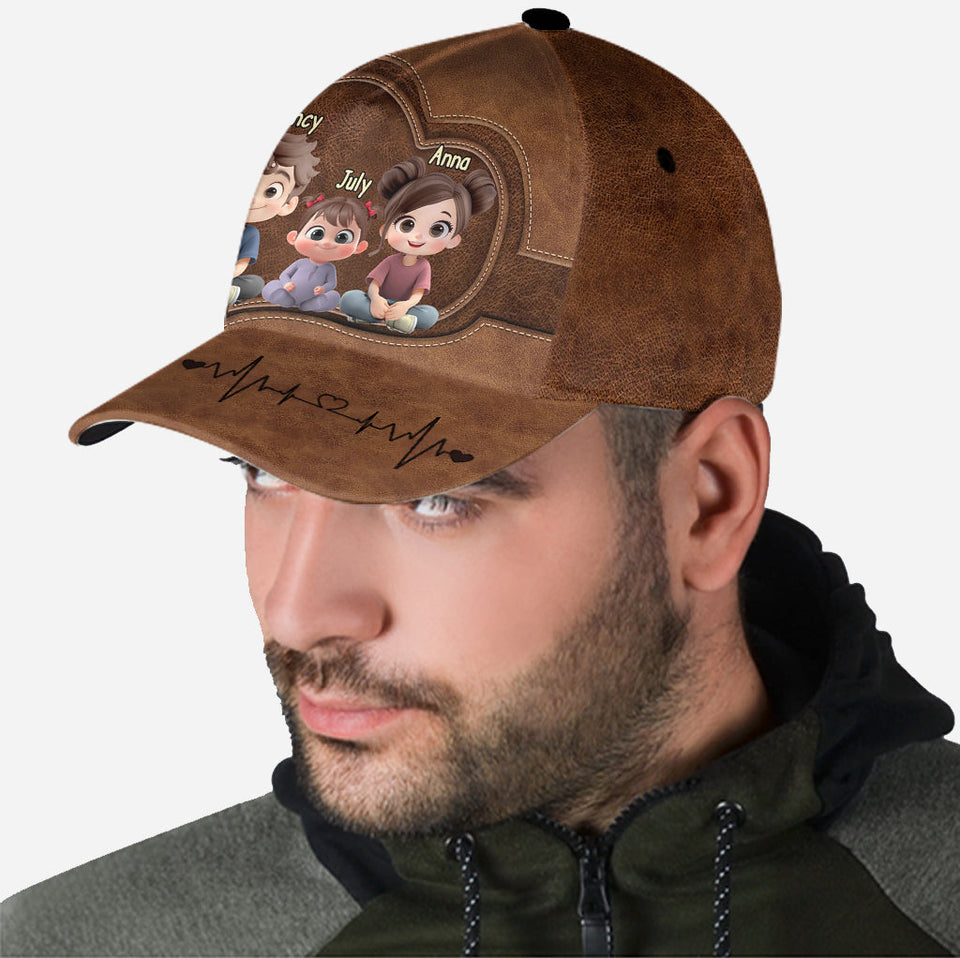 Best Dad Ever - Personalized Father Classic Cap