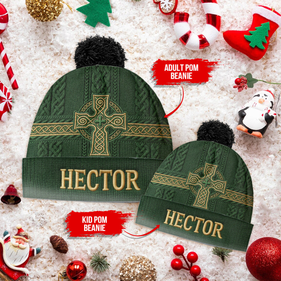 St.Patrick's Day - Personalized Irish Beanie Hat