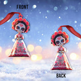 Sugar Skull - Personalized Skull Ornament