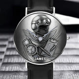 Once You Have Tasted Flight - Personalized Pilot Hand Watch