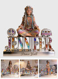 Hippie Souls - Personalized Hippie Custom Shaped Acrylic Plaque
