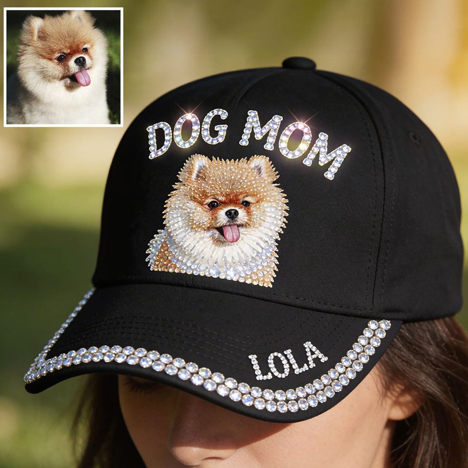 Dog Mom Unique Gift - Personalized Dog Classic Cap