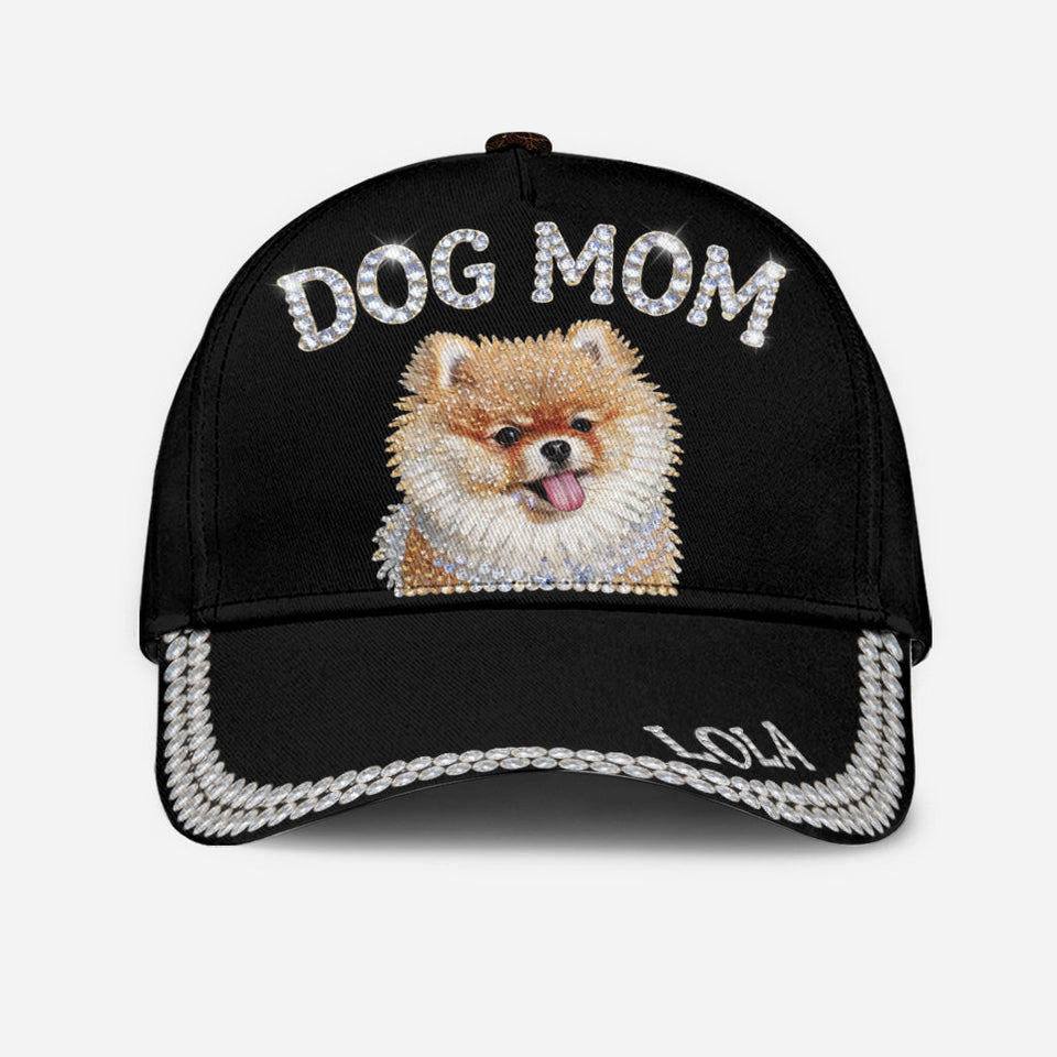 Dog Mom Unique Gift - Personalized Dog Classic Cap