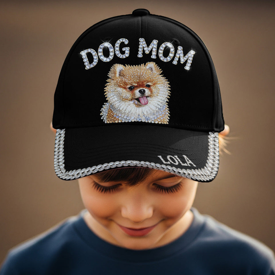 Dog Mom Unique Gift - Personalized Dog Classic Cap