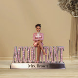 Custom Any Photo - Personalized Accountant Custom Shaped Acrylic Plaque