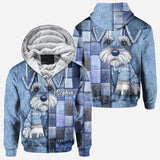 Love Miniature Schnauzer - Personalized Dog All Over Shirt