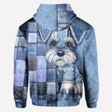 Love Miniature Schnauzer - Personalized Dog All Over Shirt