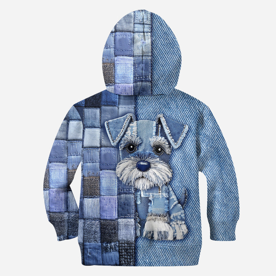 Love Miniature Schnauzer - Personalized Dog All Over Shirt