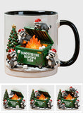 Dumpster Fire Response Team - Personalized Colleague Accent Mug
