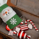 Merry Christmas - Personalized Family Shaped Christmas Stocking