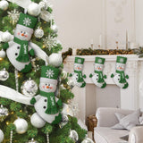 Merry Christmas - Personalized Family Shaped Christmas Stocking