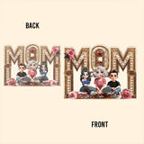 Mom I Love You - Personalized Mother Custom Shaped Acrylic Plaque