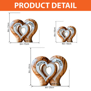 You And Me We Got This - Personalized Couple Custom Shaped Acrylic Plaque