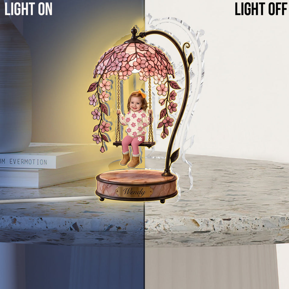 Beautiful Gift For Kids - Personalized Kid Acrylic LED Night Light