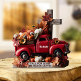 Fall For Jesus - Personalized Autumn Custom Shaped Acrylic Plaque