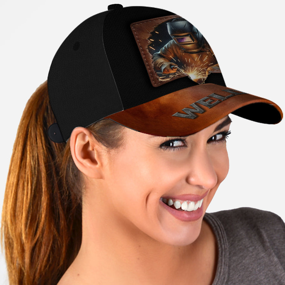 Love Weirder - Personalized Welder Classic Cap