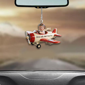 Father Gift Idea, Mom Gift Idea - Personalized Father Car Ornament