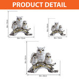Best Owl Mom Ever - Personalized Mother Custom Shaped Acrylic Plaque