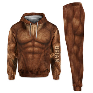 Bigfoot Costume - Personalized Bigfoot Hoodie and Sweatpants