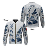 Love Dragonfly - Personalized Dragonfly Bomber Jacket