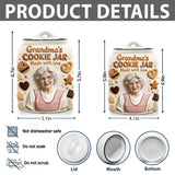 Cookies Made With Love - Personalized Grandma Cookie Jar
