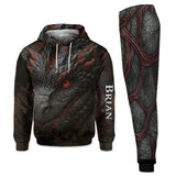 Dragon Lover Gift - Personalized Dragon Hoodie and Sweatpants