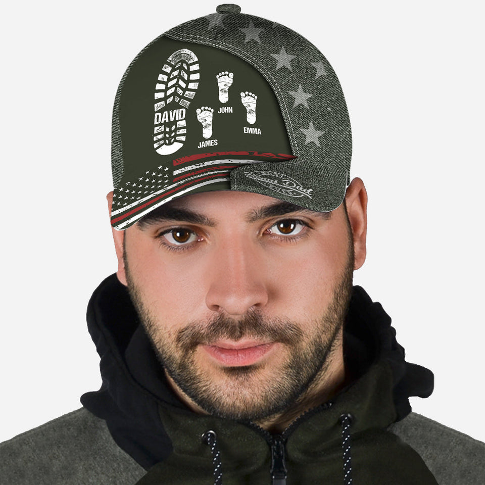 Best Bonus Dad Ever - Personalized Step Dad Classic Cap