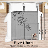 Our Snuggle Blanket - Personalized Couple Blanket