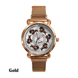 I Love My Dogs - Personalized Dog Women Hand Watch