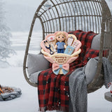 Nursing Is A Work Of Heart Plush Bouquet Thank You - Personalized Nurse Premium Faux Fur Pillow