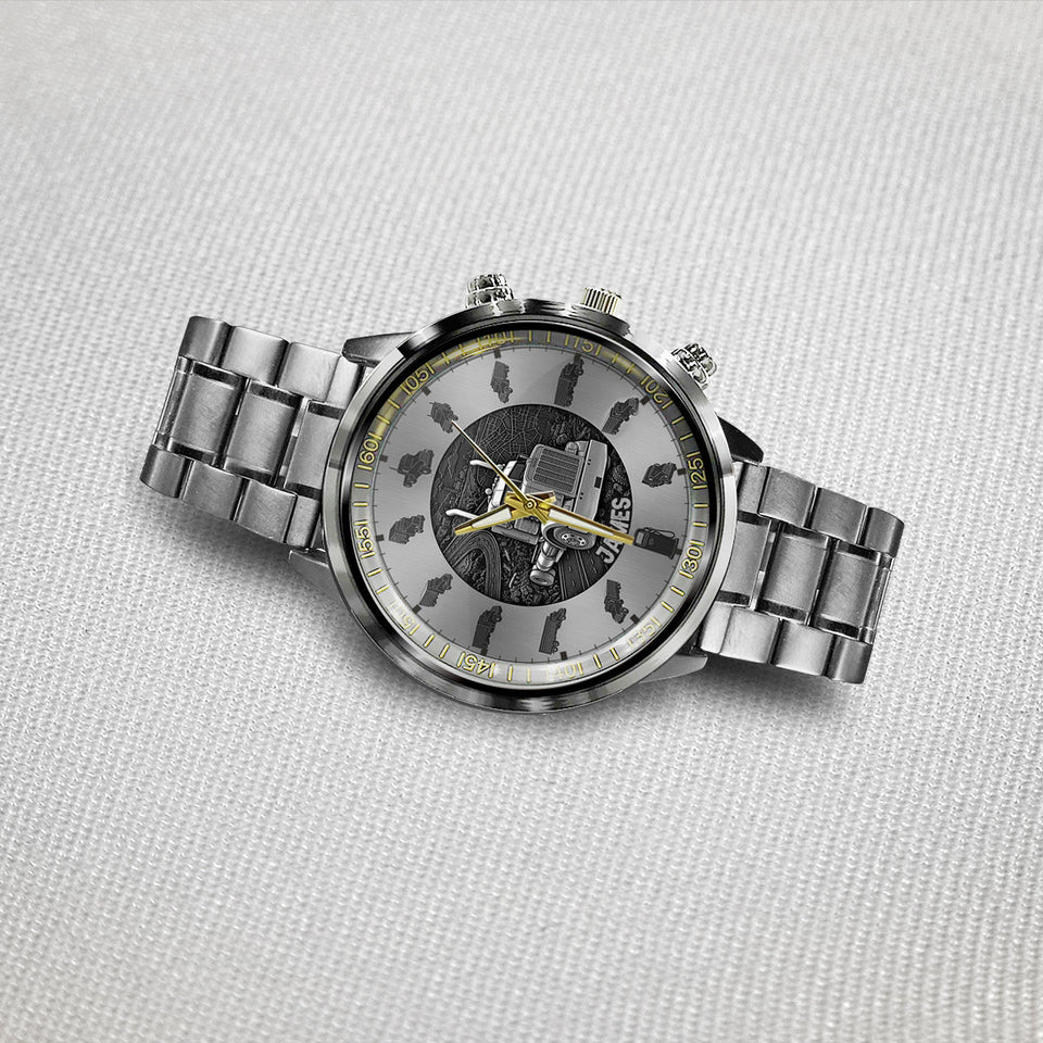 Cool Trucker - Personalized Trucker Hand Watch