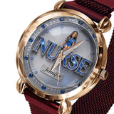 Custom Any Photo - Personalized Nurse Women Hand Watch