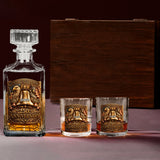 USA 250th Anniversary - Personalized Whisky Whiskey Decanter Set