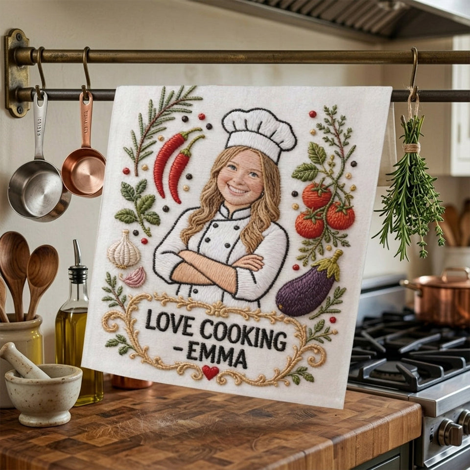 Love Cooking - Personalized Cooking Towel