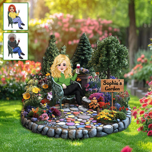 My Garden - Personalized Gardening Acrylic Plaque Stake
