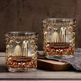 Unique Gift For Him, Couple Anniversary Gift - Personalized Couple Whiskey Glass
