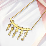 Grandma's Garden - Personalized Grandma Necklace with Charms