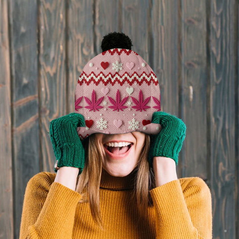 Stunning Leaf - Personalized Weed Beanie Hat
