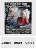 A Hug From Heaven - Personalized Memorial Blanket