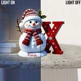 Merry Christmas - Personalized Family Acrylic LED Night Light
