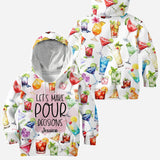 Let's Make Pour Decisions - Personalized Cocktail All Over Shirt