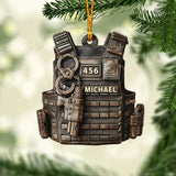 Serve & Protect - Personalized Police Officer Ornament