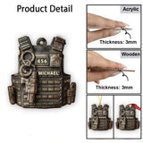Serve & Protect - Personalized Police Officer Ornament