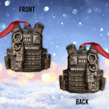 Serve & Protect - Personalized Police Officer Ornament