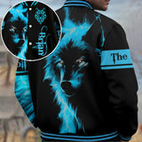 The Wolf - Personalized Wolf Varsity Jacket