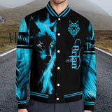 The Wolf - Personalized Wolf Varsity Jacket