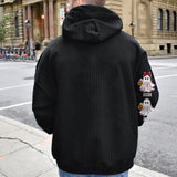 Spooky Mama - Personalized Mother Waffle Hoodie