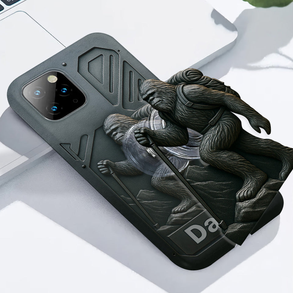 Sasquatch - Personalized Hiking Full Print Phone Case